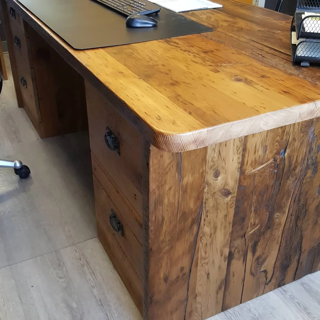 Custom Wood Desk Build - Image 1
