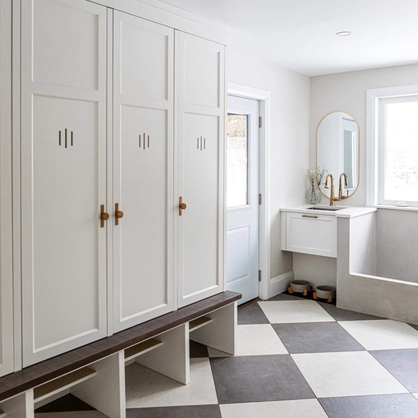 Mudroom with Vented Doors & Cubbies - Image 1