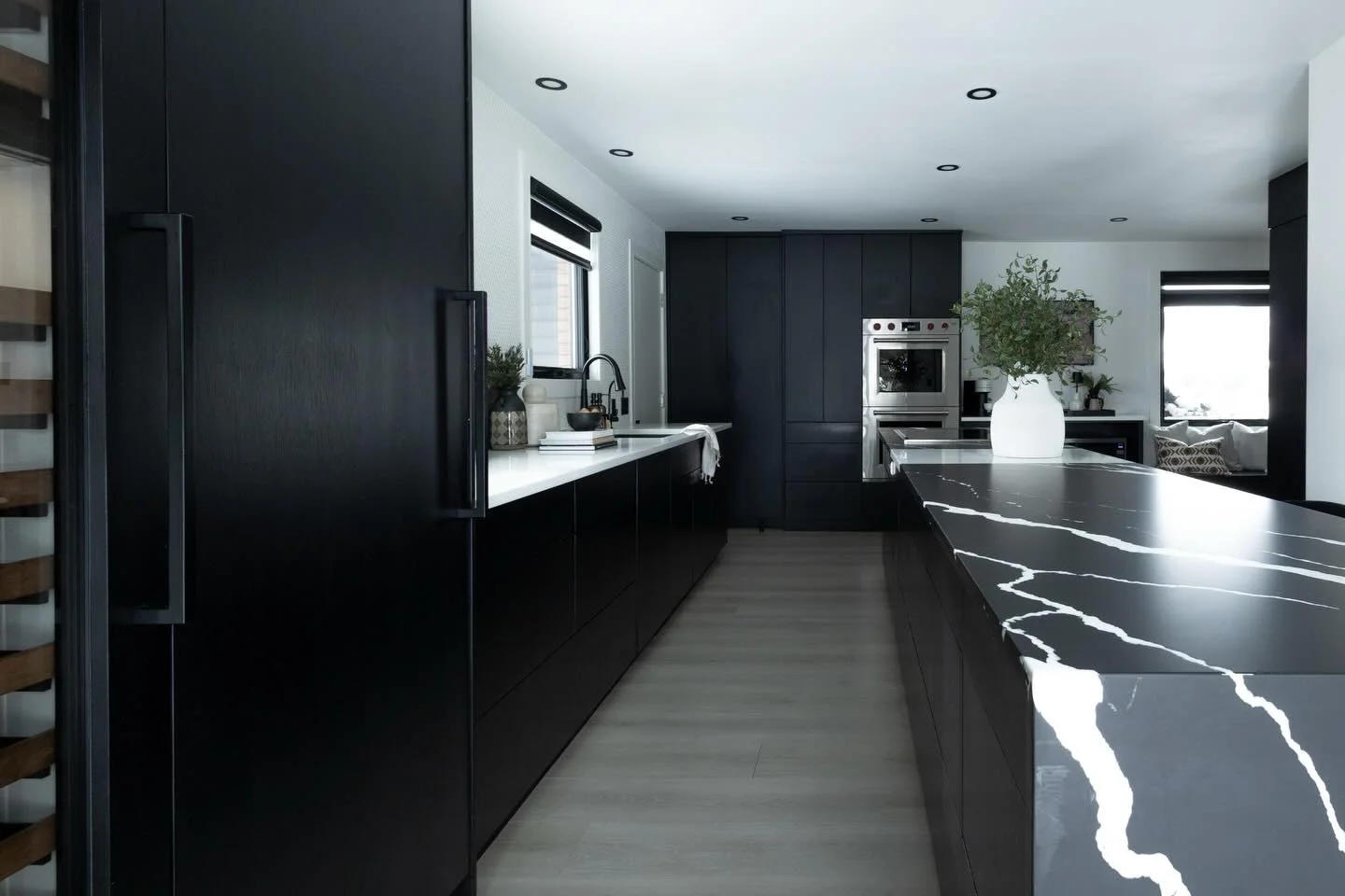 Dark Minimalist Kitchen - Image 2