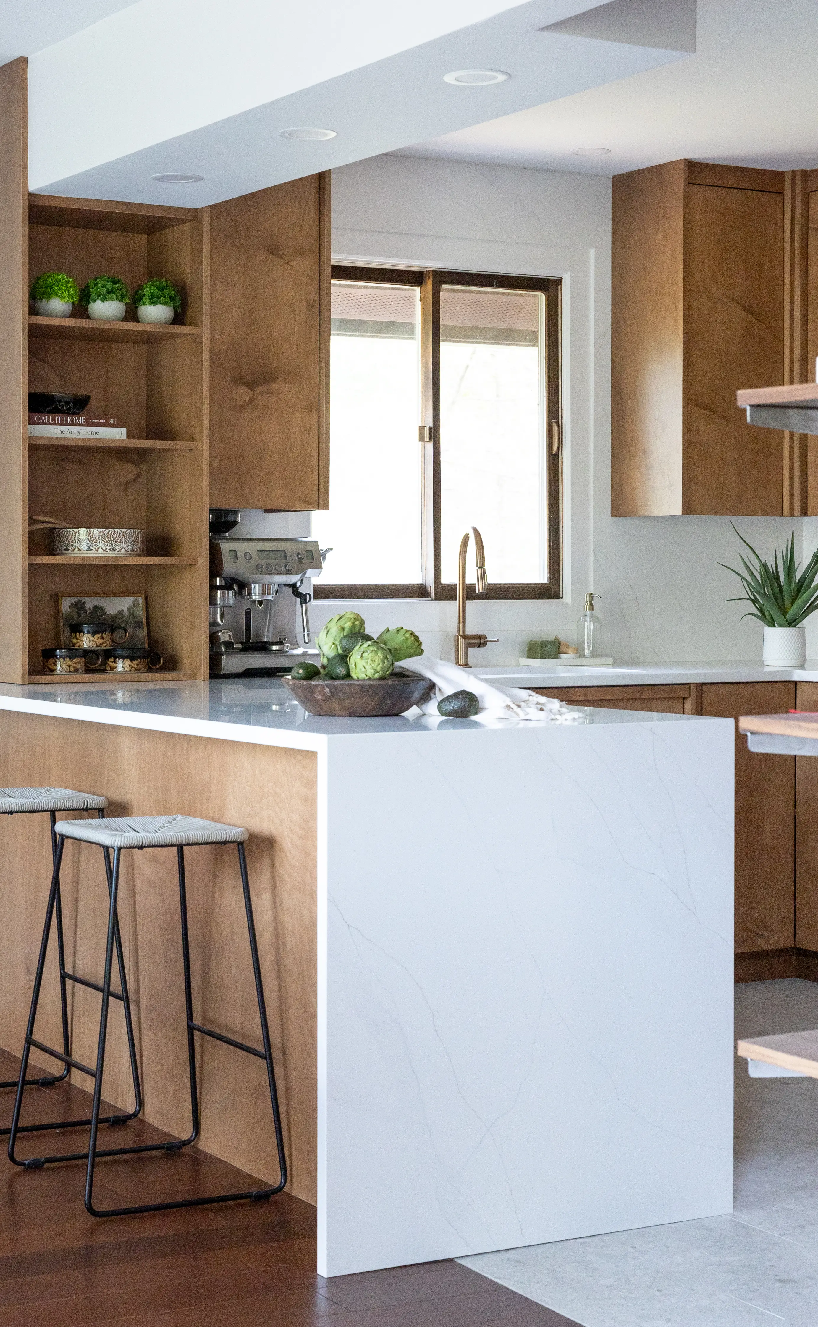 Modern Warm Wood Kitchen - Image 3