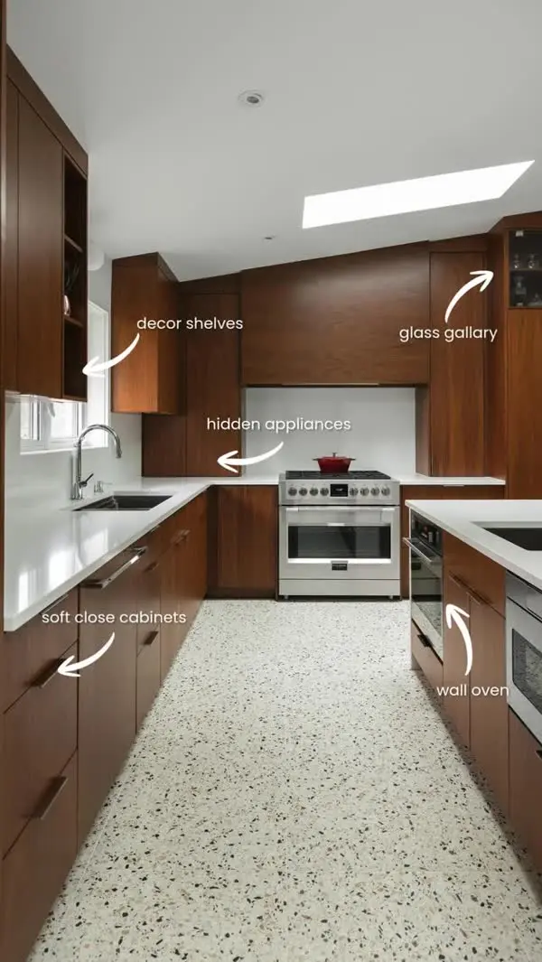 Kitchen with shelf video by Heirlooms Custom Cabinetry